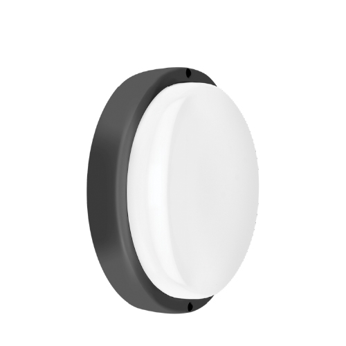 Tortuga led redonda 18W 6500K 1620lm 17,5x5cm negra